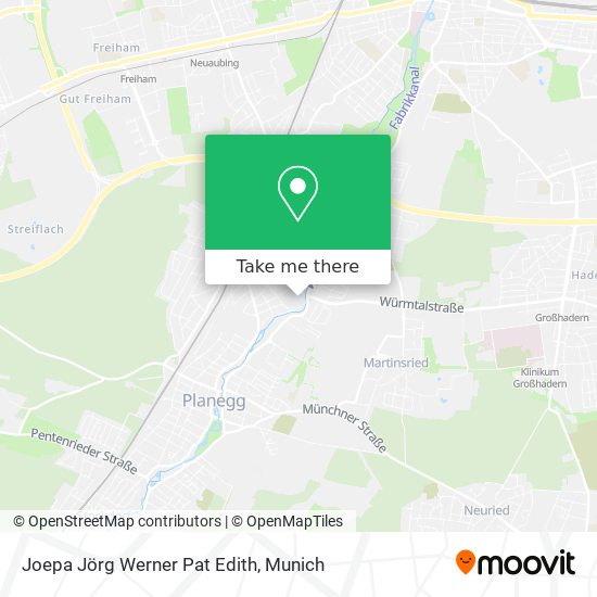 Joepa Jörg Werner Pat Edith map