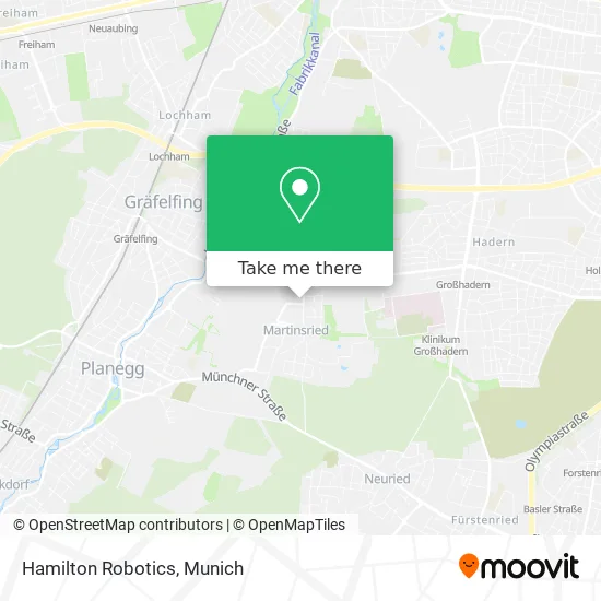 Hamilton Robotics map