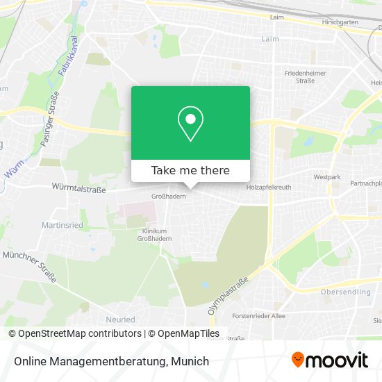 Online Managementberatung map