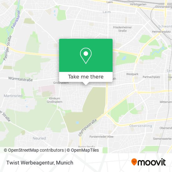 Twist Werbeagentur map