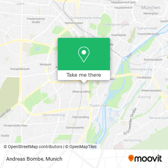 Карта Andreas Bombe