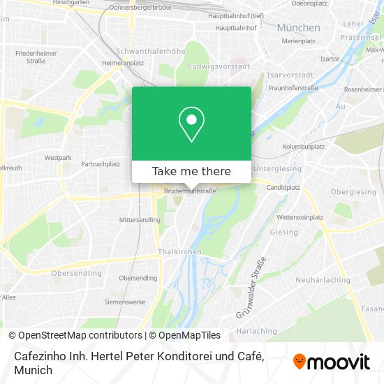 Cafezinho Inh. Hertel Peter Konditorei und Café map