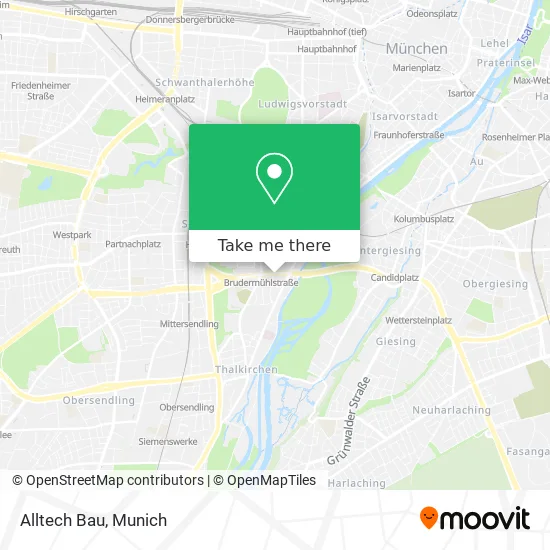 Карта Alltech Bau