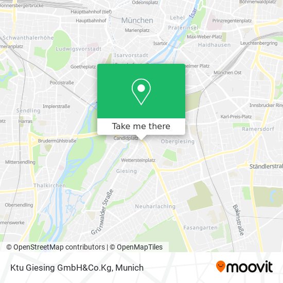 Ktu Giesing GmbH&Co.Kg map