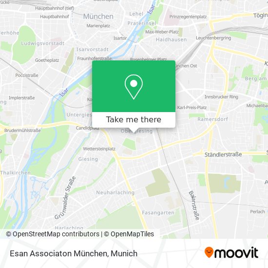 Esan Associaton München map
