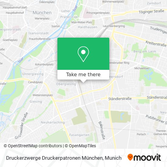 Druckerzwerge Druckerpatronen München map