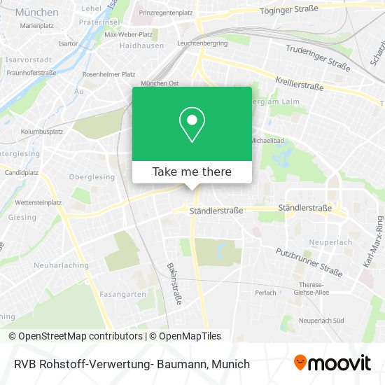 RVB Rohstoff-Verwertung- Baumann map