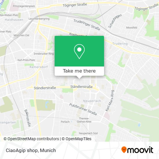 CiaoAgip shop map