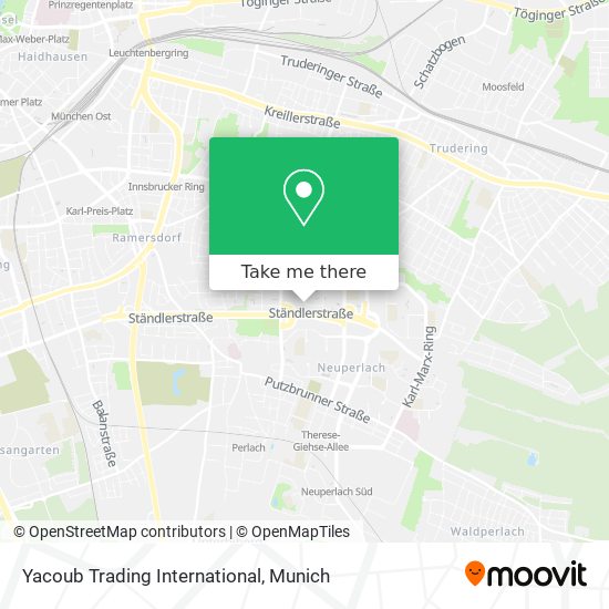 Карта Yacoub Trading International