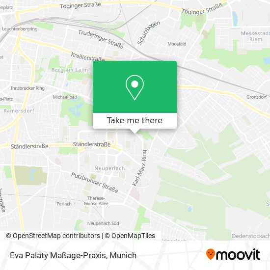 Eva Palaty Maßage-Praxis map
