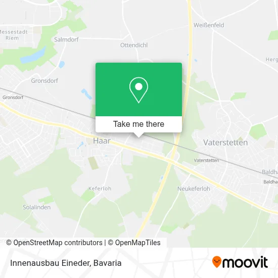 Innenausbau Eineder map