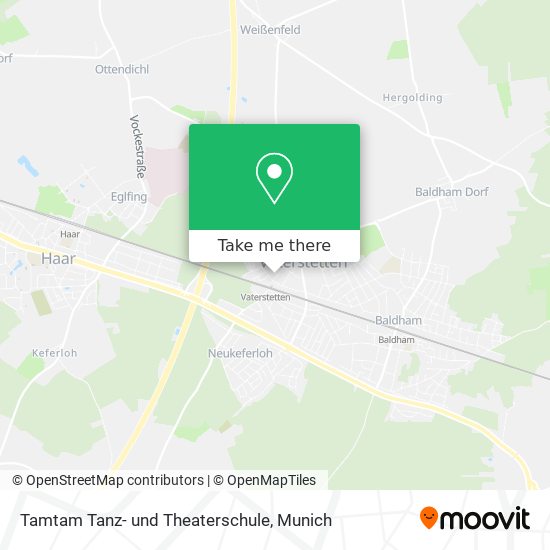 Tamtam Tanz- und Theaterschule map