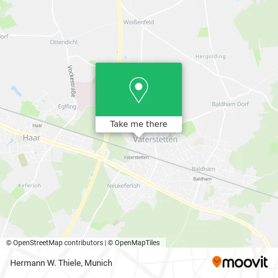 Карта Hermann W. Thiele