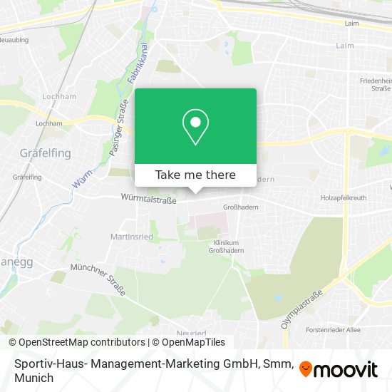 Карта Sportiv-Haus- Management-Marketing GmbH, Smm