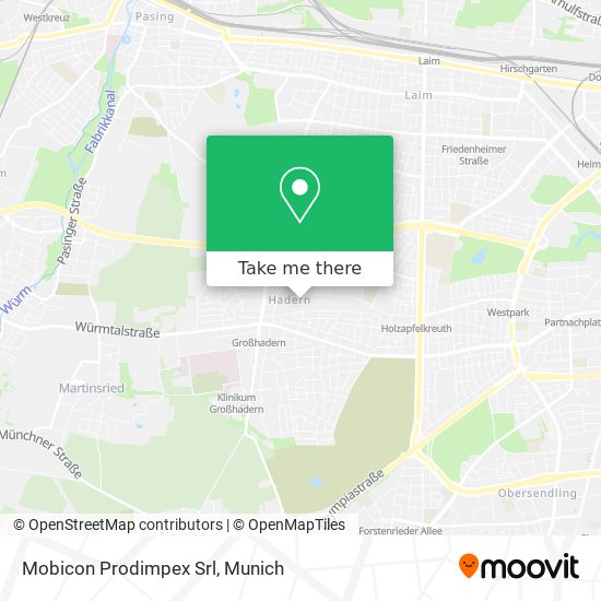 Mobicon Prodimpex Srl map