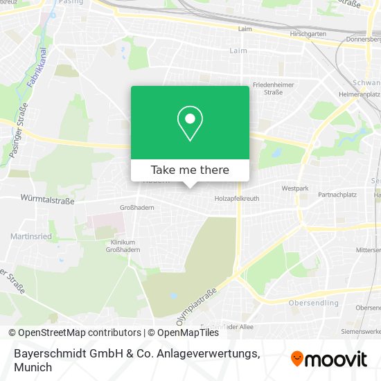 Bayerschmidt GmbH & Co. Anlageverwertungs map