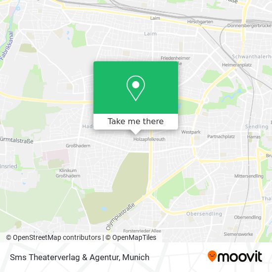 Sms Theaterverlag & Agentur map