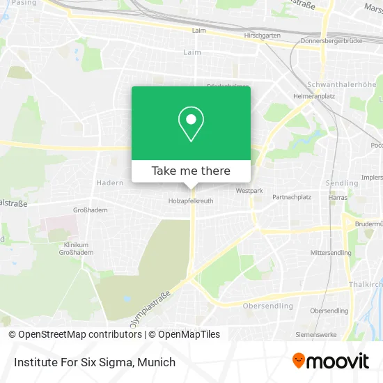 Карта Institute For Six Sigma