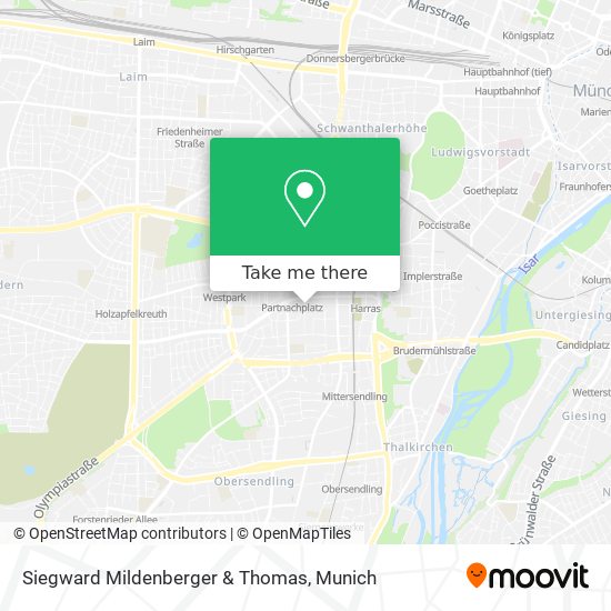 Siegward Mildenberger & Thomas map