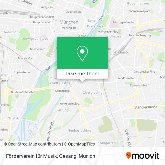 Förderverein für Musik, Gesang map