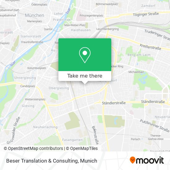 Beser Translation & Consulting map