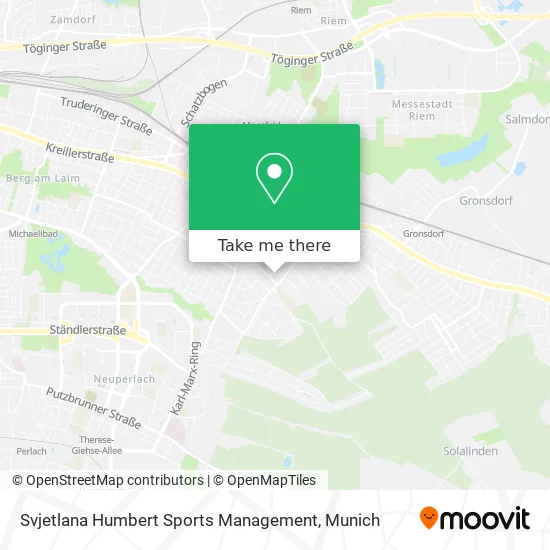 Карта Svjetlana Humbert Sports Management