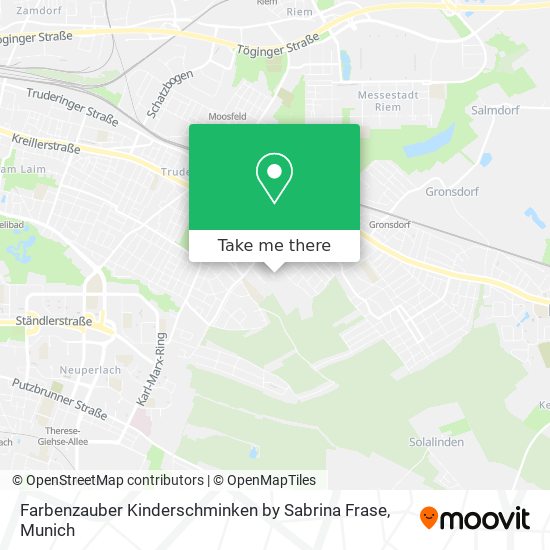 Farbenzauber Kinderschminken by Sabrina Frase map