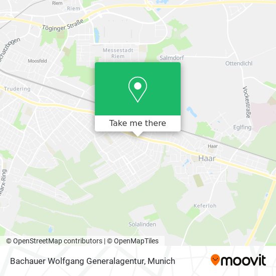 Карта Bachauer Wolfgang Generalagentur