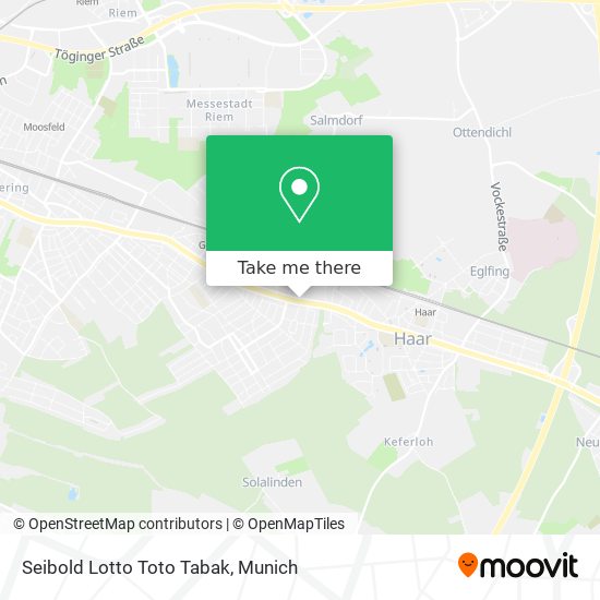 Карта Seibold Lotto Toto Tabak