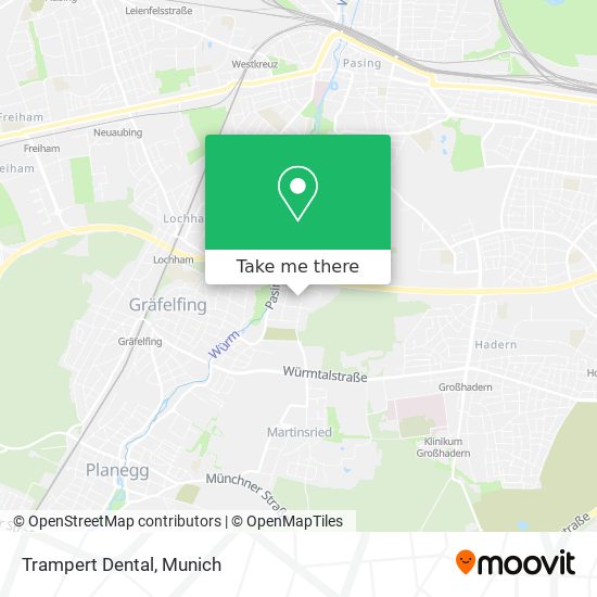 Trampert Dental map