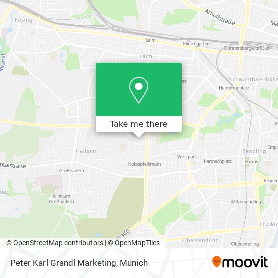 Peter Karl Grandl Marketing map