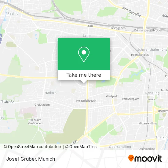 Карта Josef Gruber