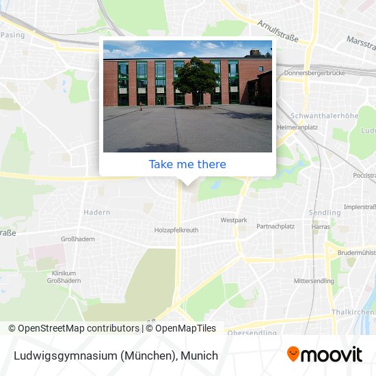 Ludwigsgymnasium (München) map