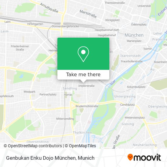 Genbukan Enku Dojo München map