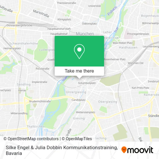 Карта Silke Engel & Julia Dobbin Kommunikationstraining