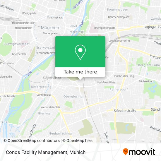 Conos Facility Management map