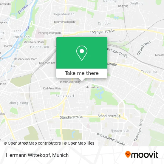 Карта Hermann Wittekopf