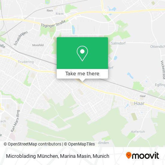 Microblading München, Marina Masin map