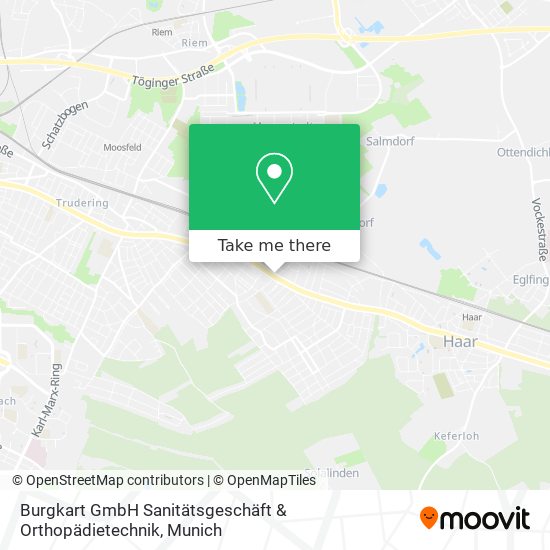 Burgkart GmbH Sanitätsgeschäft & Orthopädietechnik map