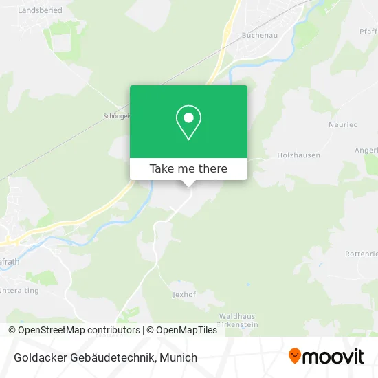 Карта Goldacker Gebäudetechnik