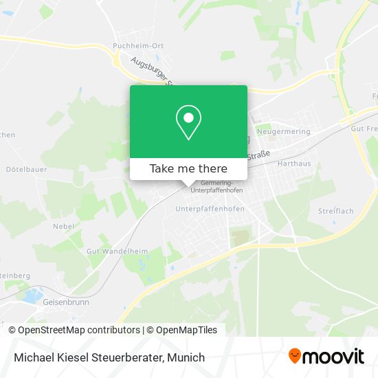 Michael Kiesel Steuerberater map