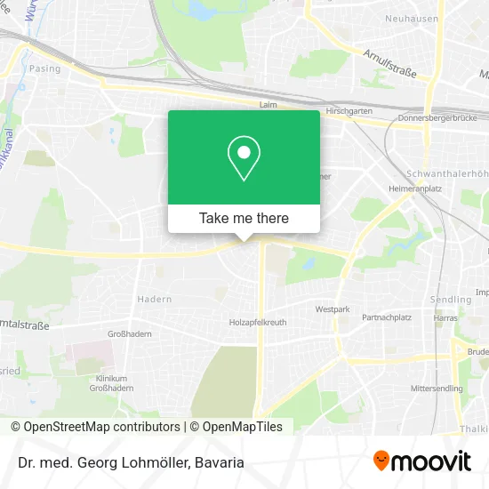 Карта Dr. med. Georg Lohmöller