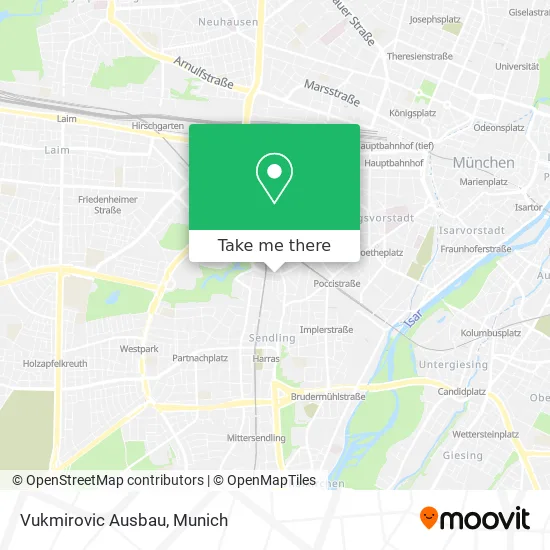 Карта Vukmirovic Ausbau