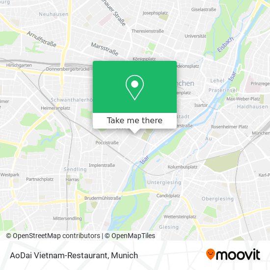 AoDai Vietnam-Restaurant map