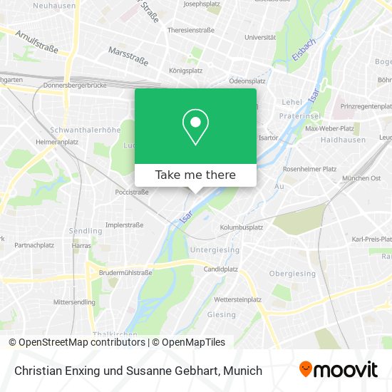 Christian Enxing und Susanne Gebhart map