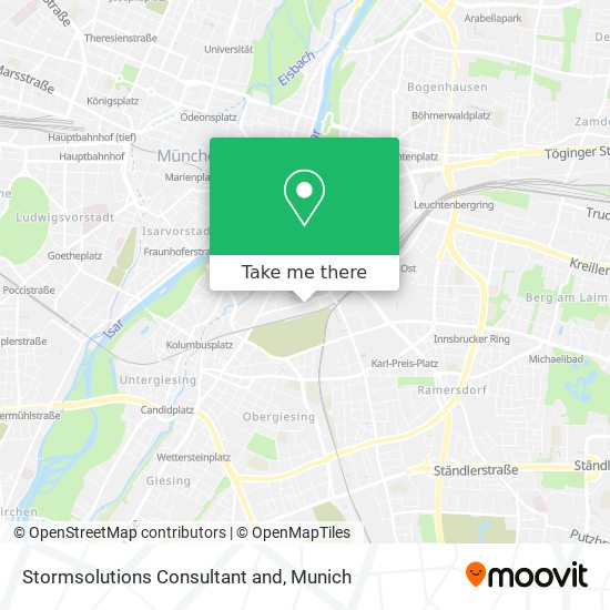 Stormsolutions Consultant and map