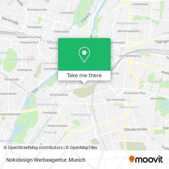 Nokidesign Werbeagentur map