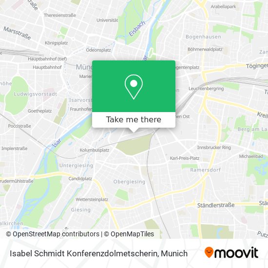 Isabel Schmidt Konferenzdolmetscherin map