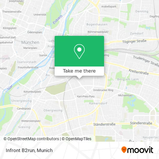 Карта Infront B2run