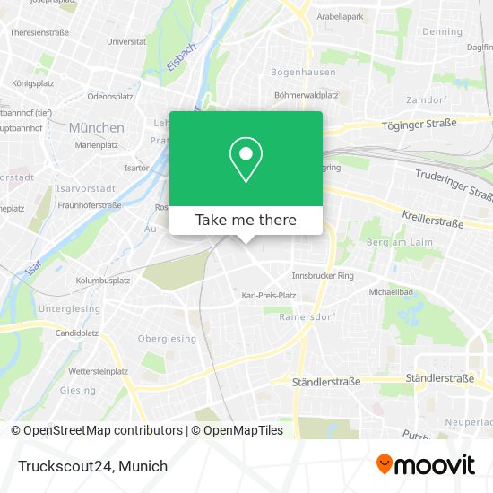 Truckscout24 map